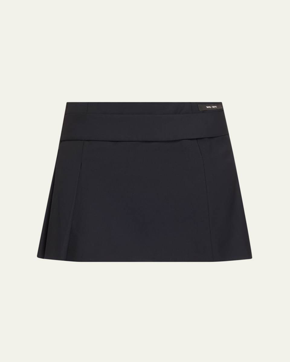 The Collegiate Pleated Plaid Mini Skirt